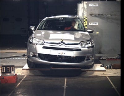 Citroën C5 záskal 5 hvězdiček v Euro NCAP